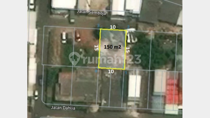 Land for Sale Located at Jln Semboja, Cengkareng Barat, West Jakarta