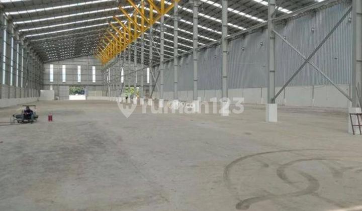 For Rent Warehouse Kotabumi Strategic Location High Ceiling Warehouse 40 Feet Container