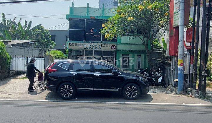 Bangunan Klinik Murah di Jl Raya Bogor, Susukan, Ciracas. Dkt ke Cijantung 2