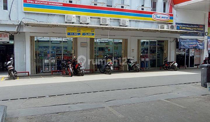 SPBU di Jl Raya Muchtar, Sawangan. Dkt ke Jl Meruyung Raya 12