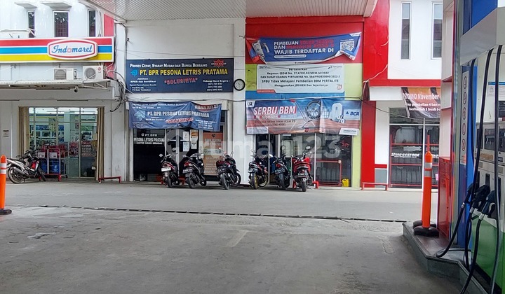 SPBU di Jl Raya Muchtar, Sawangan. Dkt ke Jl Meruyung Raya 13