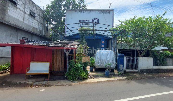 Tanah Murah Bonus Bangunan di Jl Masjid, Susukan. Dkt ke Jl Raya Bogor 1