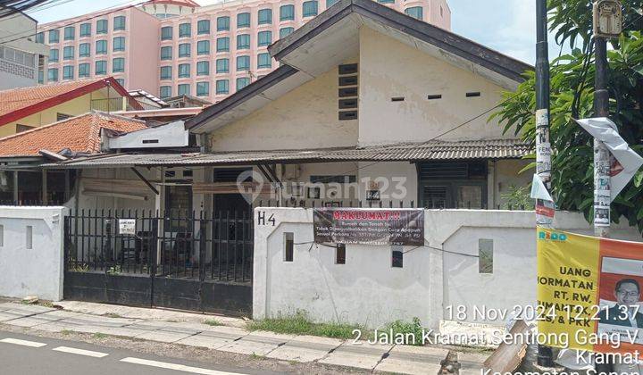 Rumah Lama Di Jl Kramat Lontar, Senen. Dkt Ke Jl Raya Salemba 2