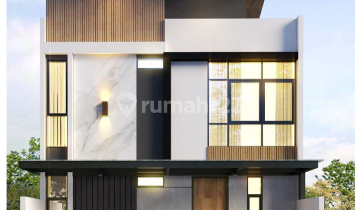 New 2-story house - Luxury design with 3+1 bedrooms and 3 bathrooms in Graha Raya, Serpong, Tangerang. 1
