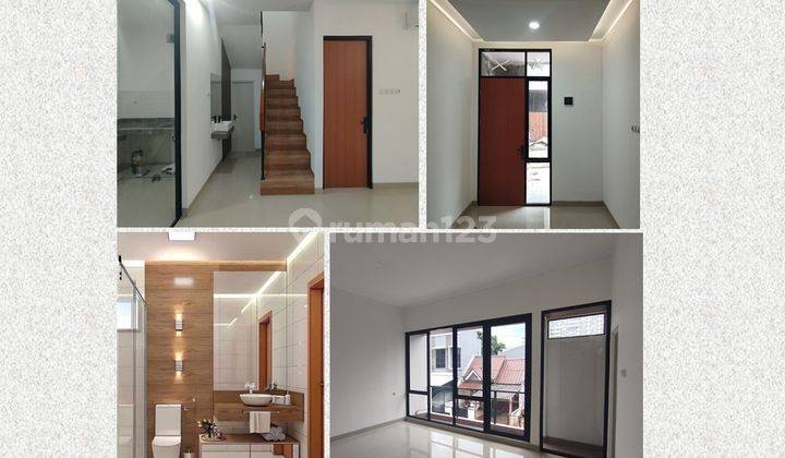 Rumah modern 3 K.tidur ada kamar mandi keren hayo di survey segera 1