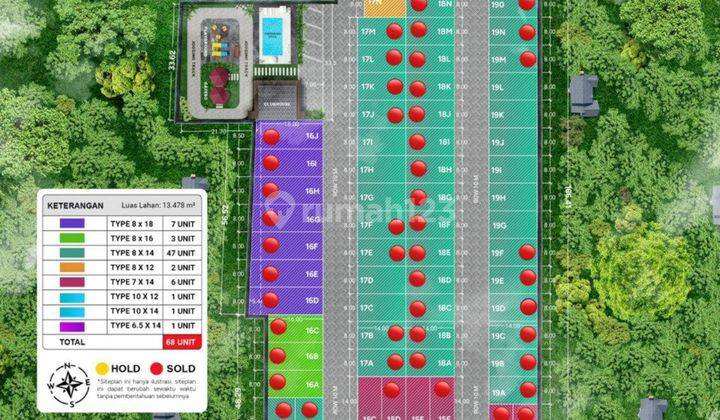 Jual Villa Mewah Komplek Cemara Park Palace Jl. Pendidikan Metal 2