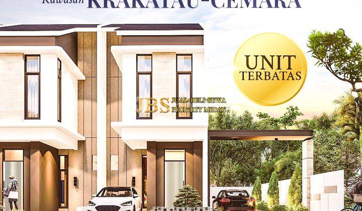 Dijual Villa di Komplek Jemadi Home Jalan Waringin Cemara krakatau 1