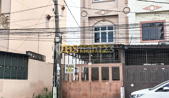For Quick Sale!! 3.5-Story Hook Ruko on Jalan Pasar 3 Krakatau - Medan
