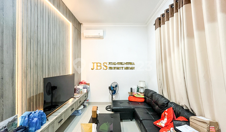 Rumah Hook Full Furnished Komplek Citraland Gama City Cluster Grenadines