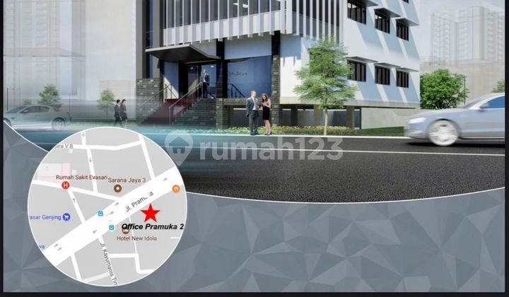 New Office Building Pramuka 2 Jakarta Timur, SHM, 4 Lantai