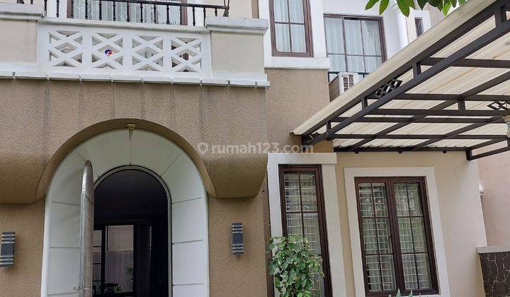 Rumah 2 Lantai Semi Furnished di Royal Serpong Village 1