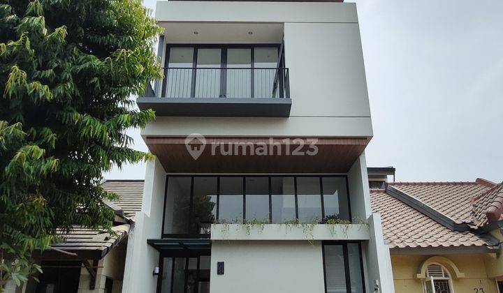 Gardenia Alam Sutera Rumah Baru 3 Lantai Dengan Mezzanine 1