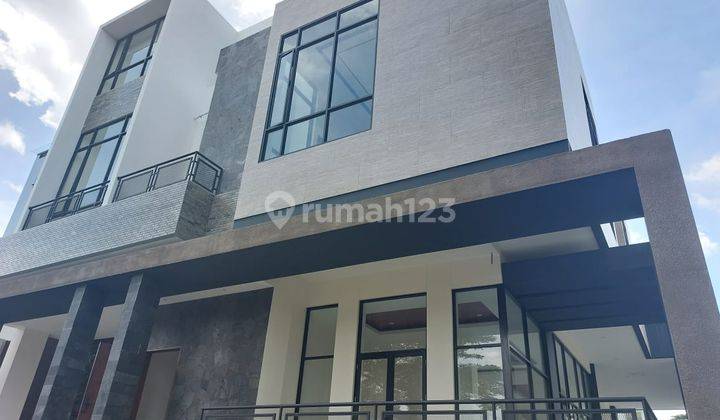 Rumah Hoek Mewah Bangun Mandiri Di Alam Sutera Tangerang 2