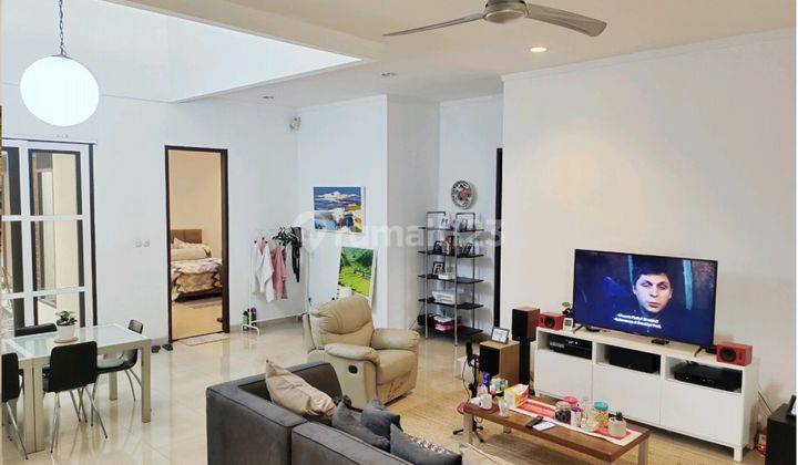 Rumah 3lt Semi Furnish Ada Rooftop Di Puspita Loka Bsd 2