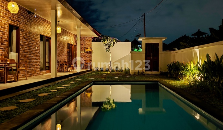 For Lease Villa in Batu Bolong, Canggu, 10-Year Leasehold