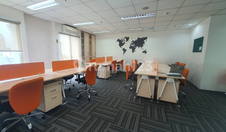 Office Space in Tanah Abang, Sudirman View, Ready to Move-in, Central Jakarta
