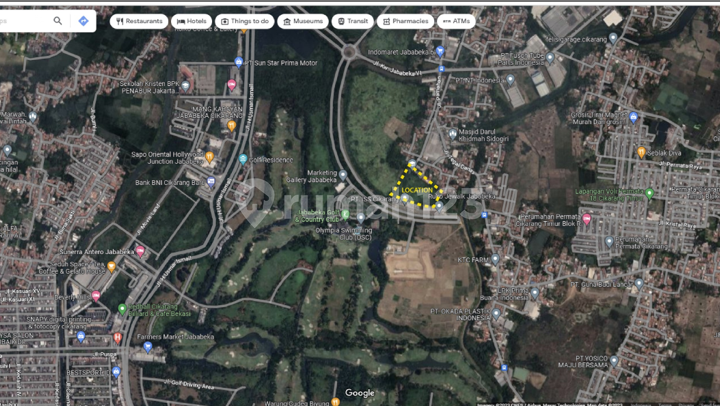 Tanah Dijual di Cikarang Timur 