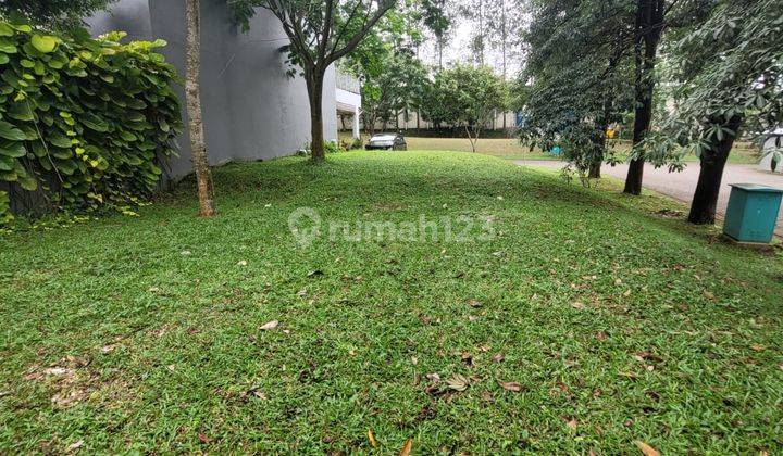 Kavling siap bangun hoek posisi depan taman cluster favorit 2