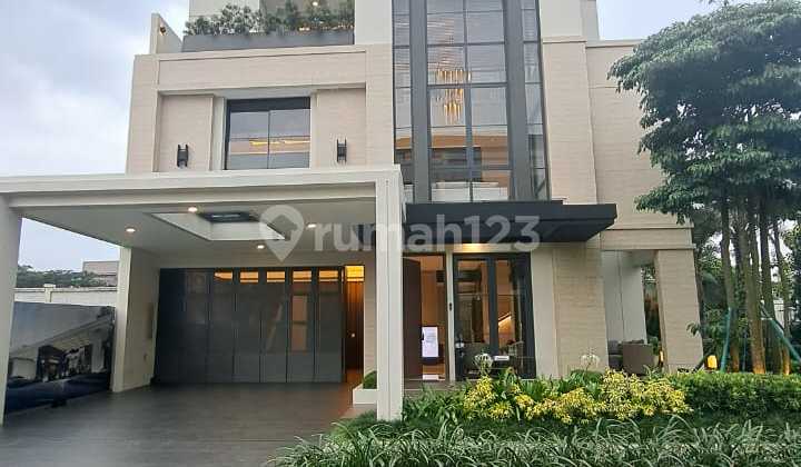 Unit Premium Rumah 3 lantai lebar 12 meter Cluster Terbaru Tresor BSD