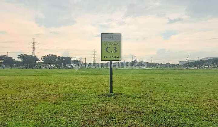 Kavling Komersil Lebar 35 Meter Dekat Kampus dan Tol Alam Sutera