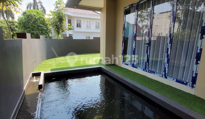 Rumah 2.5 Lantai Baru Full Furnished Tinggal Bawa Koper Pasti Suka Lokasi Super Strategis Anggrek Loka Bsd 2