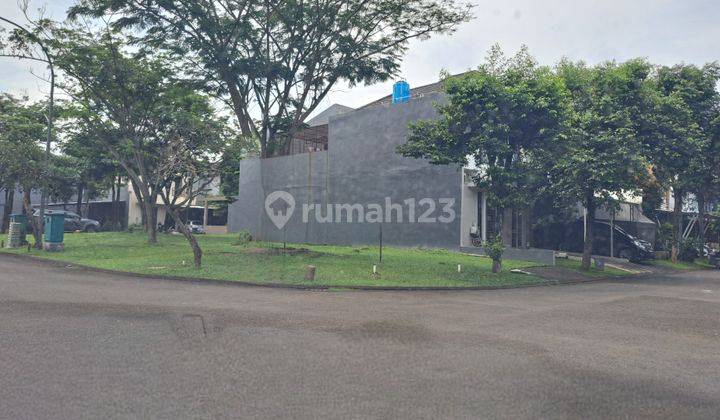 Kavling hoek bagus hadap Timur Utara sudah HGB bisa KPT Caspia BSD 1