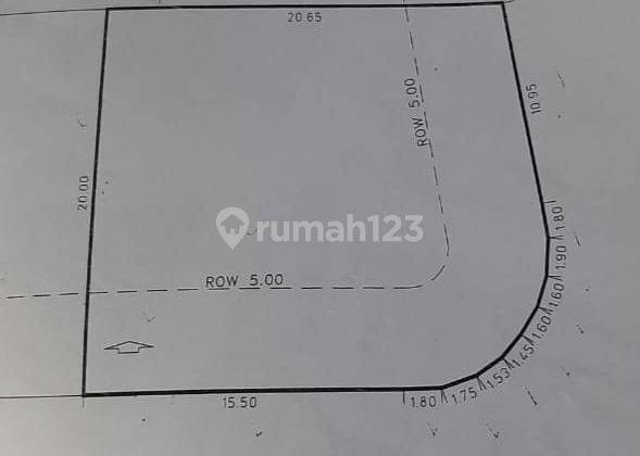 Kavling hoek selatan siap bangun lebar 20 meter kencana loka BSD 2