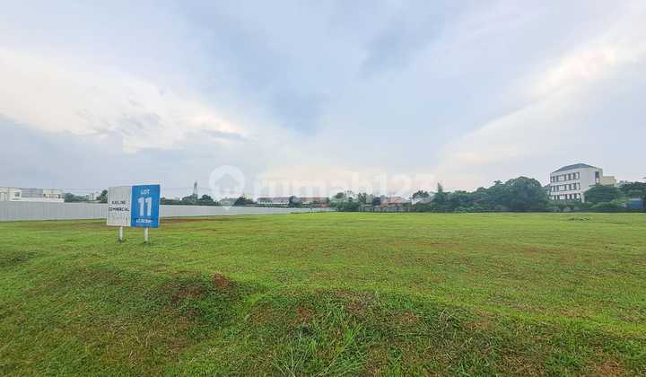 Kavling Komersil Siap Bangun Seberang Ice Bsd City Hadap Timur