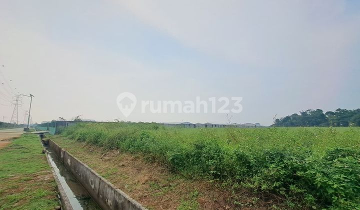Warehouse plot area in Legok Industrial Zone Only 18 minutes to Blessindo Legok Toll Gate Tangerang