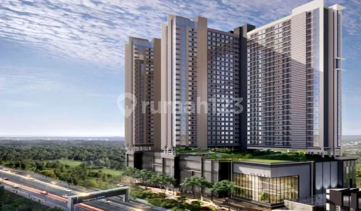 Apartemen 3 BR siap huni full furnished view pool Collins Bloulevard Tangerang 