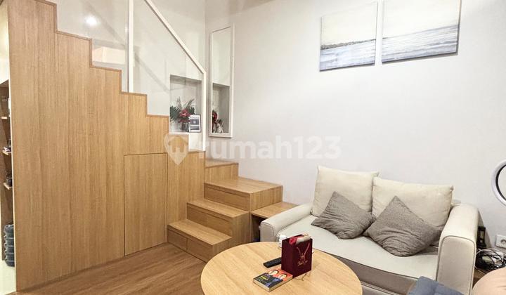 Rumah Imut 2 Lantai Full Furnished Siap Huni Dalam Cluster Fleekhauz Bsd City