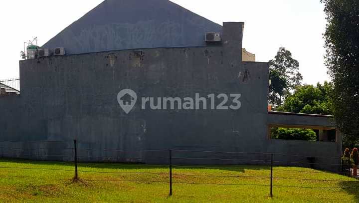 Cheap!!! Boulevard row land plot, wide road fits 4 cars, faces east, 12 meters wide, Giriloka BSD