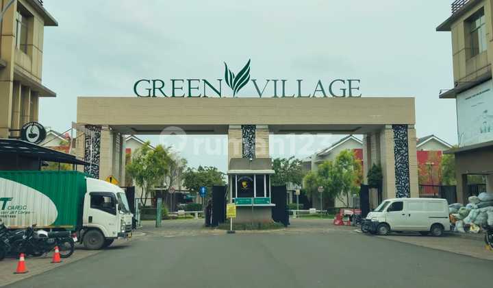 Jual Rugi rumah bagus siap huni lebar 6 meter Green Village Tangerang 2