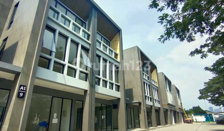 Ruko 3 lantai hybrid bisa untuk usaha dan tinggal, lihat dulu pasti suka sama lokasi dan lingkungannya Delrey Biztown BSD City