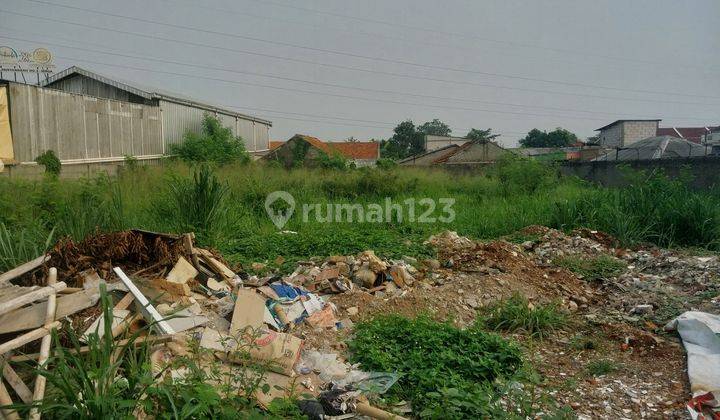 Lahan Datar Pagar Keliling Di Ciater Pamulang 2