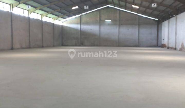 Disewakan Gudang Dkt Pasar Bantar Gebang Bekasi Lt 6.989 Lb 3.612m 3