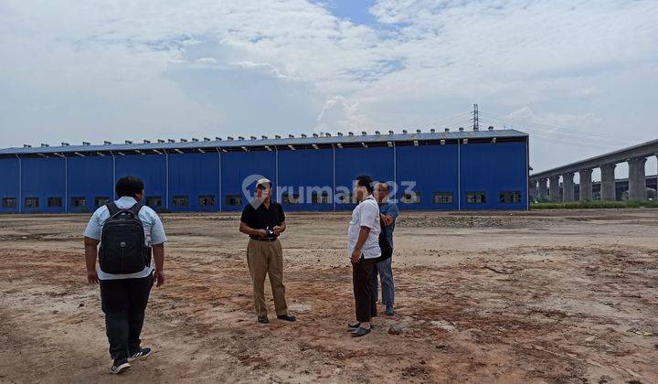 Gudang Disewa di di Tol Bekasi Timur Luas Tanah 2,3ha Lb 3.000m2 2