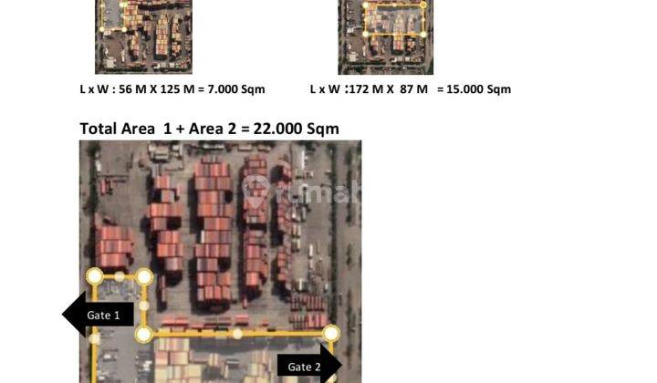 Disewa Kavling di Marunda open Yard Luas Tanah 2,2 Ha 3,7 Ha 2