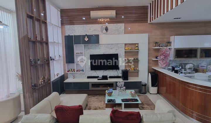 Dijual Rumah Citra 6 Blue Ginger Lt 12x25m Lb 500m Furnish SHM 1