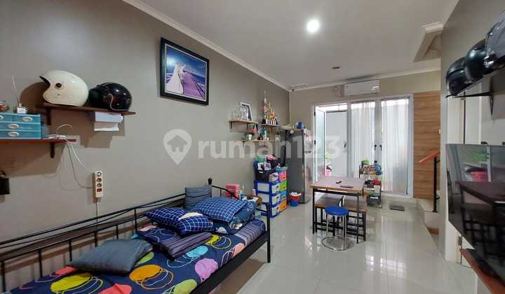 Dijual Rumah di Cluster Riviera Village Gading Serpong Lt 6x12m, Lb 65, Hadap Barat, Canopy