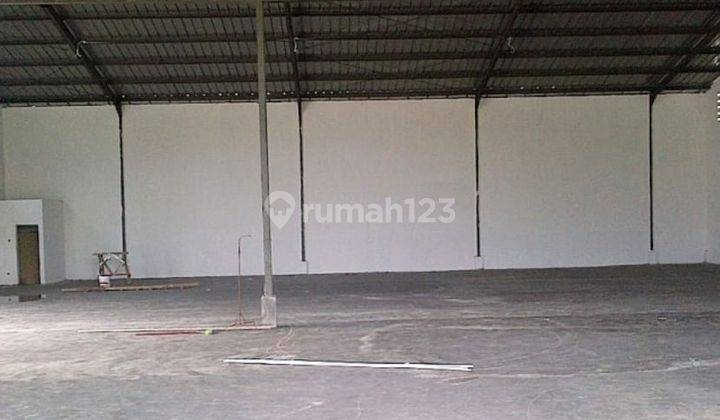 Gudang Gandeng Bandara Mas Uk 35x30m, Ada Office 2 Lantai Gudang Hoek 2