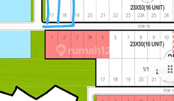 Disewakan Kavling Laksana Bussines Park Ada 4 unit 