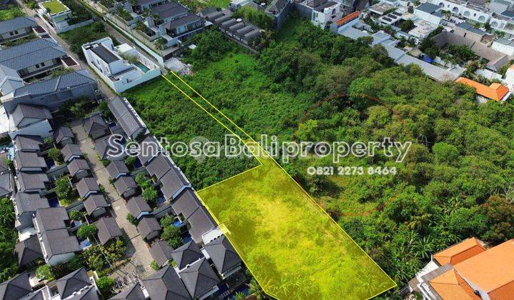 Tanah di Kayu Tulang Selatan 1167m² Canggu Lingkungan Villa 1