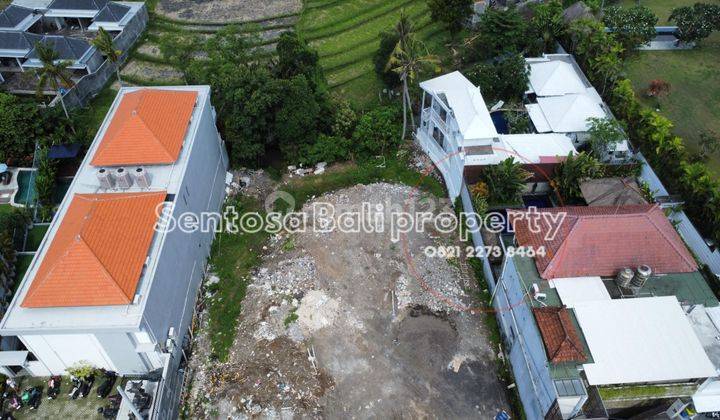 Lahan Murah di Pererenan Canggu 900m² View Sawah Lingkungan Villa 2