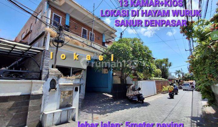 Rumah Kost 13 Kamar Murah di Tanjung Bungkak Dekat Renon Denpasar  1