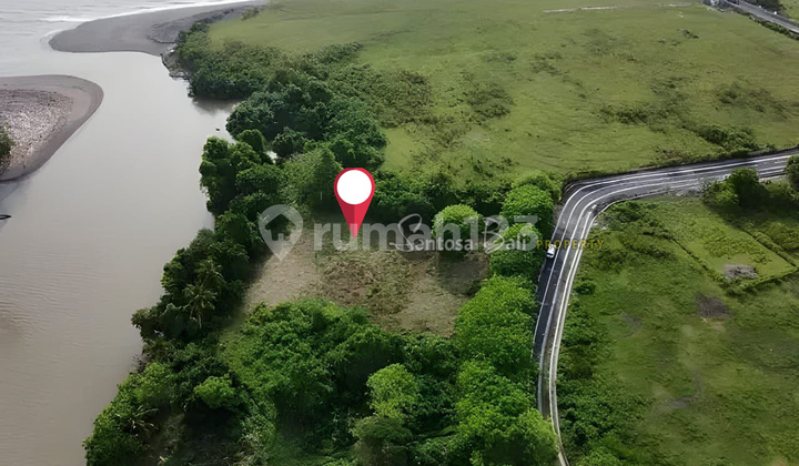 Tanah di Pantai Nyanyi , Badung, Los Sungai View Laut 7
