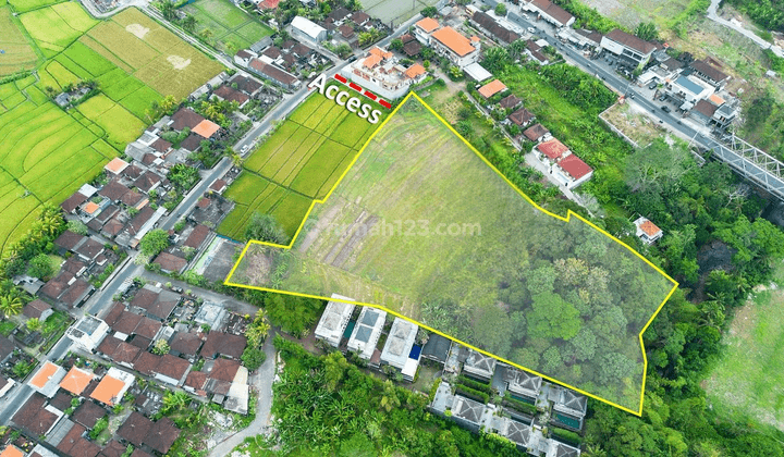 Tanah di Pantai Nyanyi Beraban Tabanan View Sawah 1