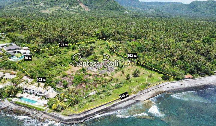 Land Sale Tanah Beach Front di Candi Dasa Karangasem Bali  1