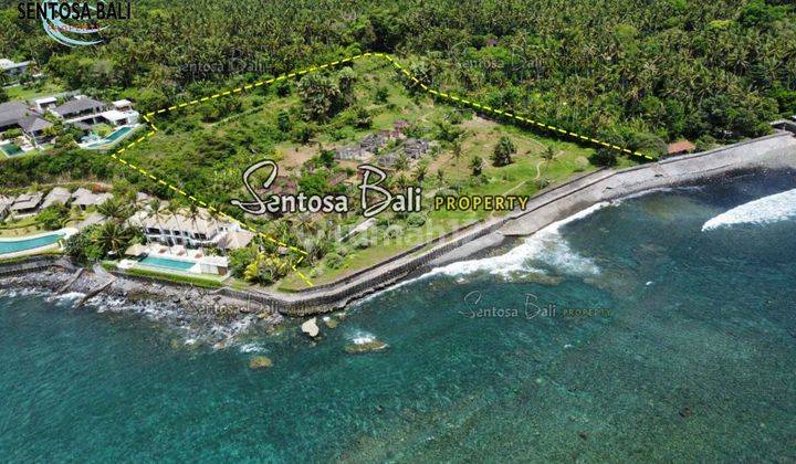 Land Sale Tanah Beach Front di Candi Dasa Karangasem Bali  2