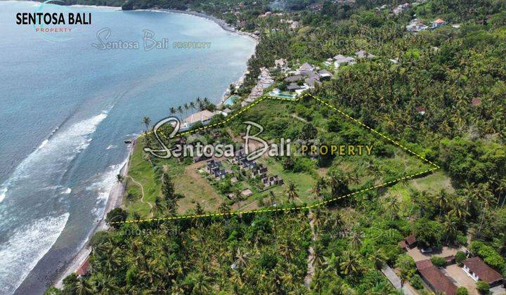 Land Sale Tanah Beach Front di Candi Dasa Karangasem Bali  2